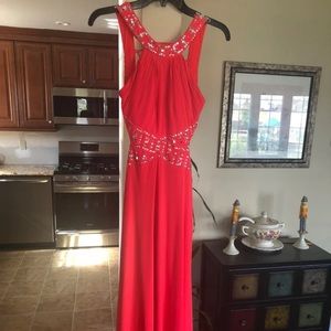 Coral Prom Dress